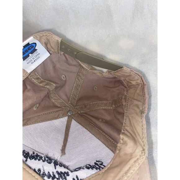 BIG Elvis Presley Birthplace Vintage cap Brown Lettering Words RN 91309 - Picture 6 of 6